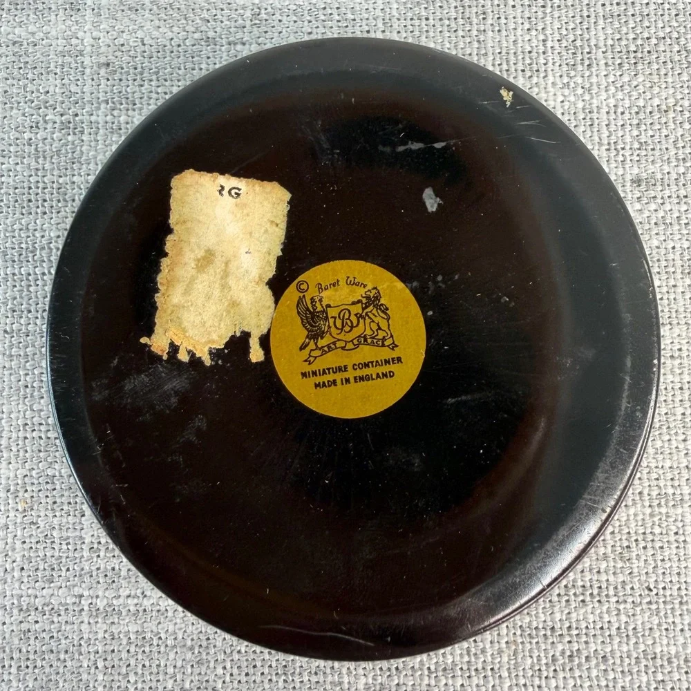 Baret Ware Miniature Container Made in England Small‎ 3